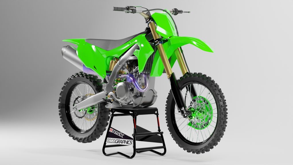 KIT PLASTICOS  KAWASAKI KX250F (21-23) / KX450F (19-23)